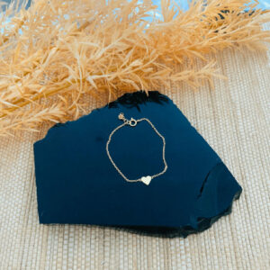 Love Heart Bracelet - Gold